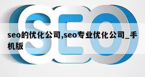 seo的优化公司