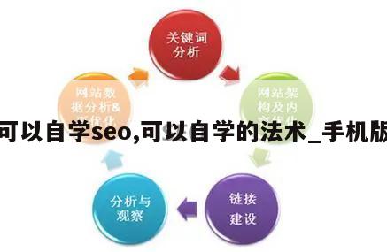 可以自学seo,可以自学的法术_手机版