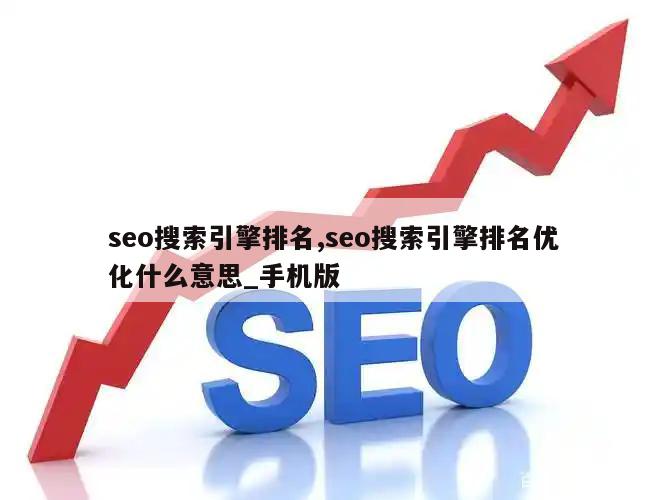 seo搜索引擎排名