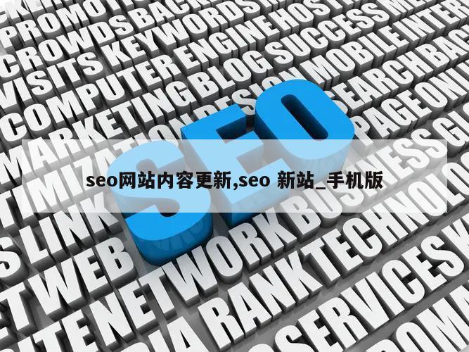 seo网站内容更新