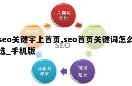 seo关键字上首页,seo首页关键词怎么选_手机版