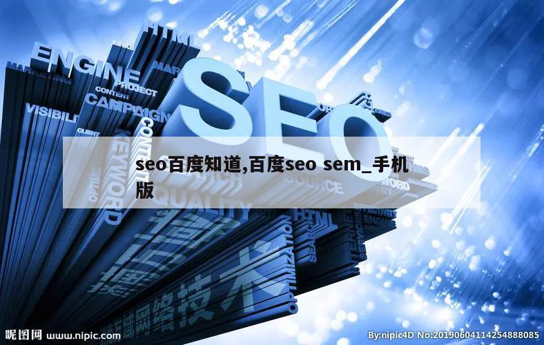 seo百度知道,百度seo sem_手机版