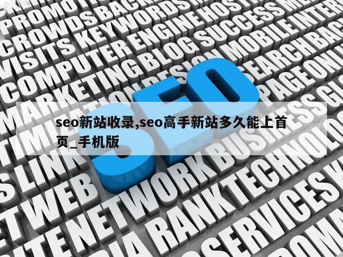 seo新站收录,seo高手新站多久能上首页_手机版