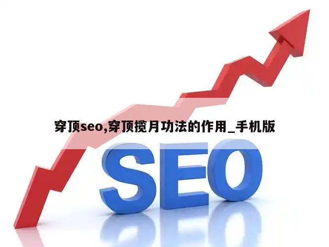 穿顶seo,穿顶揽月功法的作用_手机版