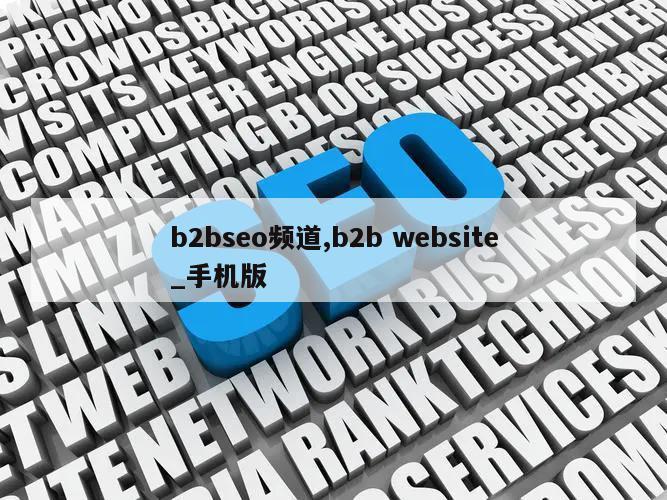 b2bseo频道,b2b website_手机版