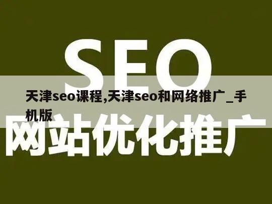 天津seo课程,天津seo和网络推广_手机版