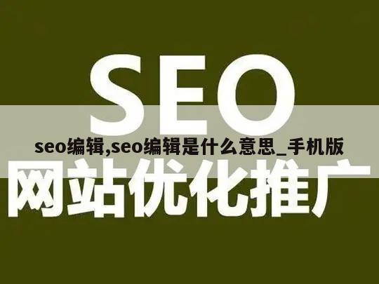 seo编辑