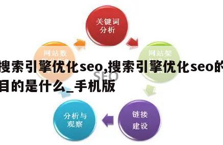 搜索引擎优化seo,搜索引擎优化seo的目的是什么_手机版