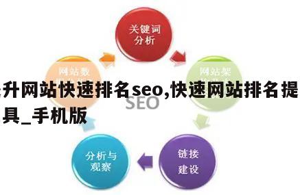 提升网站快速排名seo,快速网站排名提升工具_手机版