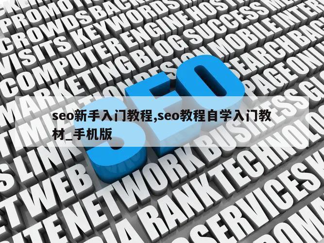 seo新手入门教程