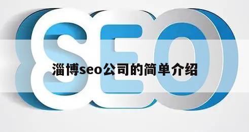 淄博seo公司的简单介绍