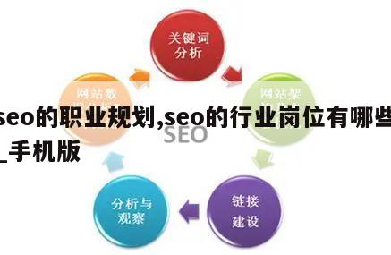 seo的职业规划,seo的行业岗位有哪些_手机版