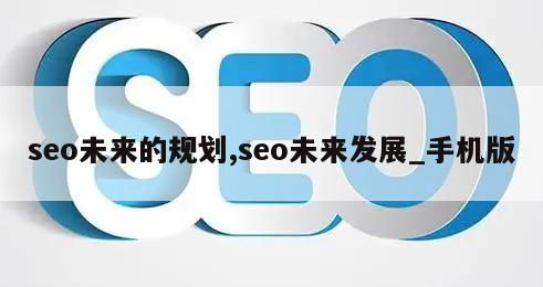 seo未来的规划,seo未来发展_手机版