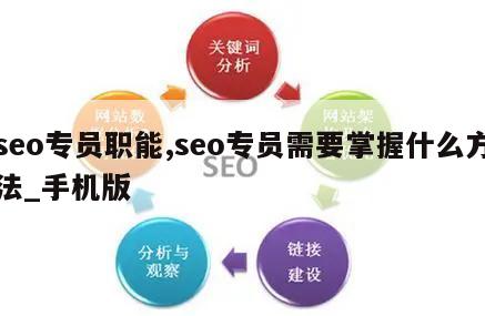 seo专员职能,seo专员需要掌握什么方法_手机版