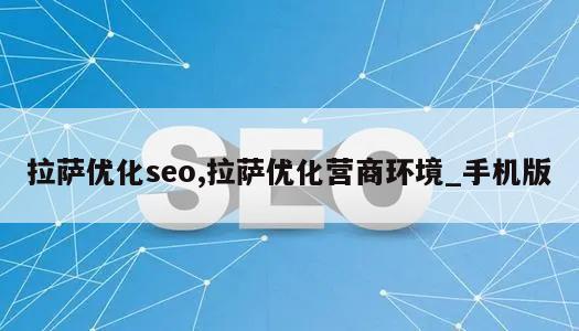 拉萨优化seo,拉萨优化营商环境_手机版