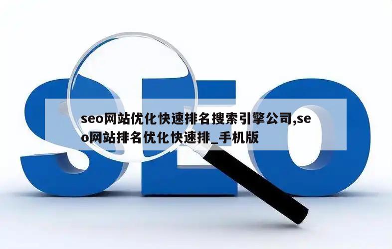 seo网站优化快速排名搜索引擎公司,seo网站排名优化快速排_手机版