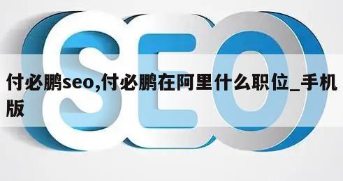 付必鹏seo,付必鹏在阿里什么职位_手机版