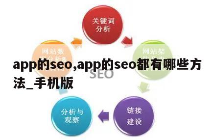 app的seo,app的seo都有哪些方法_手机版