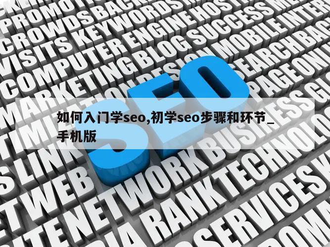 如何入门学seo,初学seo步骤和环节_手机版