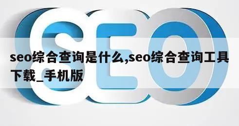 seo综合查询是什么,seo综合查询工具下载_手机版