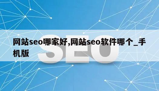 网站seo哪家好,网站seo软件哪个_手机版