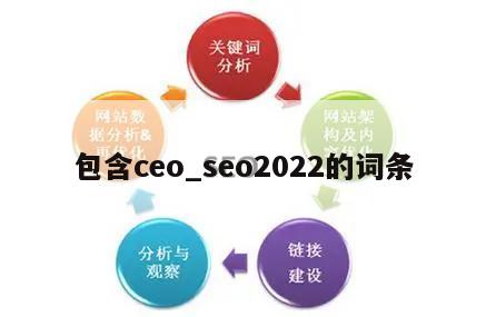 包含ceo_seo2022的词条