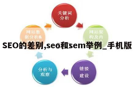 SEO的差别,seo和sem举例_手机版