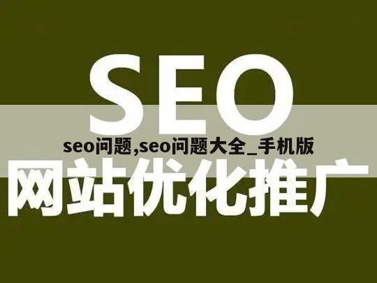 seo问题,seo问题大全_手机版