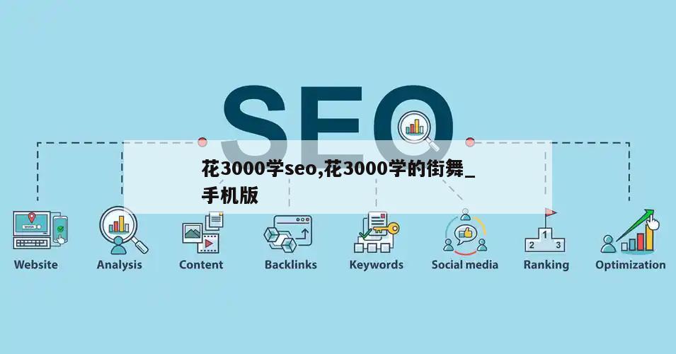 花3000学seo,花3000学的街舞_手机版