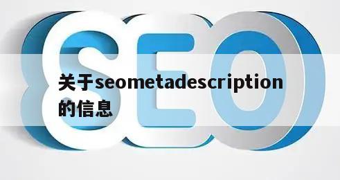 关于seometadescription的信息