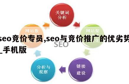 seo竞价专员,seo与竞价推广的优劣势_手机版