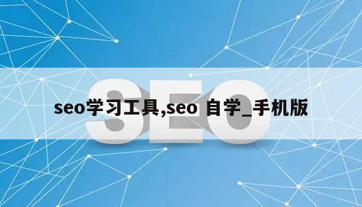 seo学习工具,seo 自学_手机版