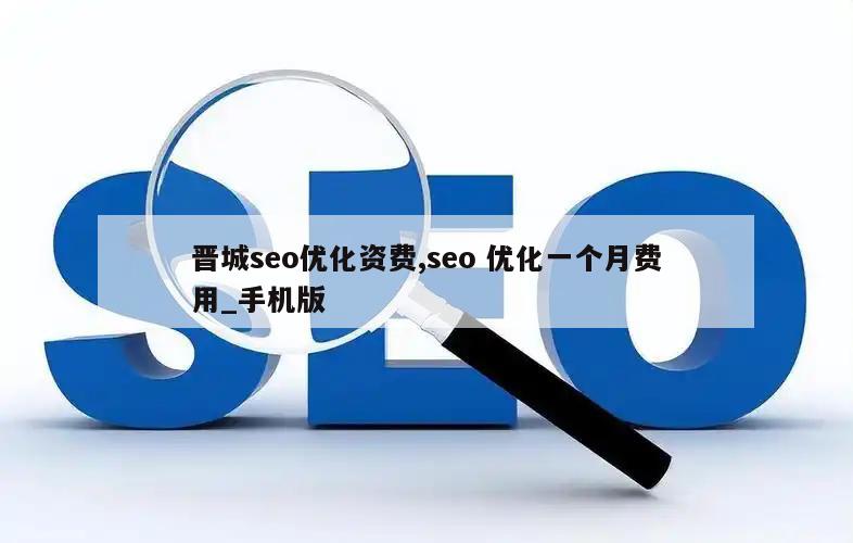 晋城seo优化资费,seo 优化一个月费用_手机版