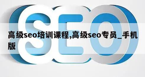 高级seo培训课程,高级seo专员_手机版