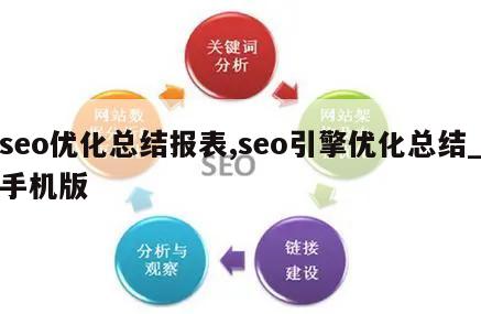 seo优化总结报表,seo引擎优化总结_手机版