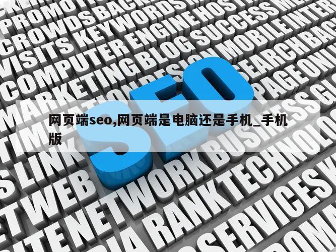 网页端seo