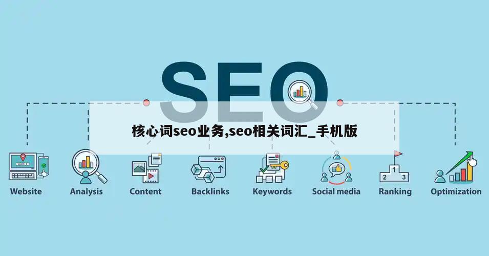 核心词seo业务,seo相关词汇_手机版