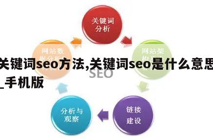 关键词seo方法,关键词seo是什么意思_手机版