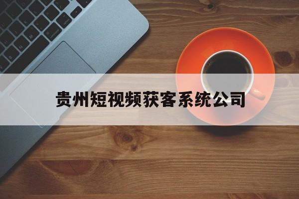 贵州短视频获客系统公司